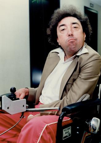 A cerebral palsy victim has charged that the owner of a downtown restaurant refused him alcohol and threw him out - simply because he was handicapped.(...)