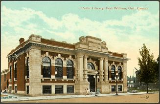 Public Library, Fort William, Ontario, Canada