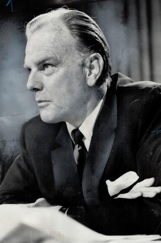 George Kerr was picked by Premier John Robarts from the back benches to lead mounting fight against contamination of air, land, water