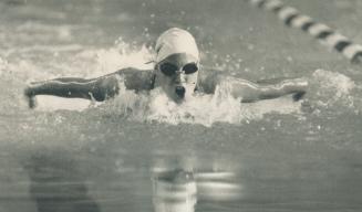 En-Kerr-aging effort: Seoul-bound Etobicoke swimmer Jane Kerr was second in yesterday's women's 100-metre butterfuly at the swim nationals