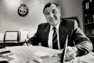 Bill Kerr. The three deputy chiefs above are waiting in the wings as possible replacements for Jack Marks. Bill McCormack, the silver haired, silver-t(...)