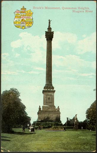 Brock's Monument, Queenston Heights, Niagara River