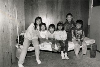 Six of 16 Sandypoint family children, some recovering from bouts of tuberculosis