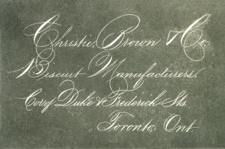 Christie, Brown & Co. biscuit manufacturers