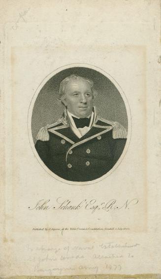 John Schank Esqr R.N. (circa 1790)