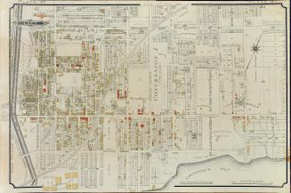 Atlas of the city of Toronto and vicinity from special survey founded on registered plans and showing all building and lot numbers.