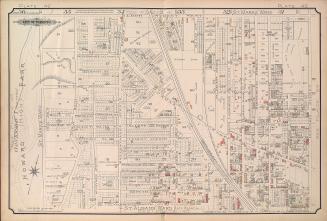 Atlas of the city of Toronto and vicinity from special survey founded on registered plans and showing all building and lot numbers