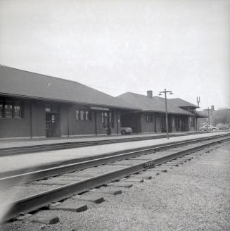 Parkdale Railway Station (C.P.R.), Queen Street West, south side, east of Dufferin St., Toronto, Ontario