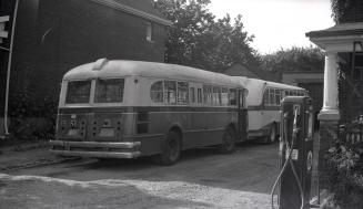 Roseland Bus Lines, bus #12, at Roseland Bus Lines Lambton Ave