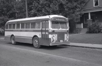 Roseland Bus Lines, bus #38, on Bushey Avenue, north side, east of Cliff St