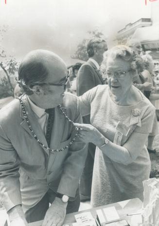Love beads Aid the aged, The strawberry festival at Hilltop Acres Home for the Aged, on Davenport Rd