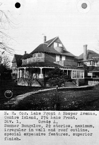 Northeast corner of Lake Front and Hooper Avenue, Centre Island, 276 Lake Front