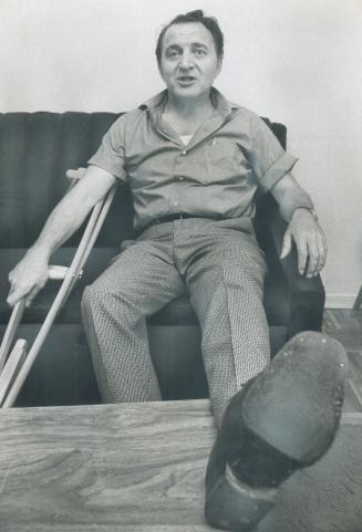 Recuperating at home from a bullet wound in his thigh, union leader Bruno Zanini says his investigation of construction practices points to a few individuals