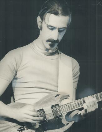 Review of performance by Frank Zappa, above, included anecdotes about crowd, ushers and Maple Leaf Gardens, fan complains, while losing sight of the fact that there was a concert taking place