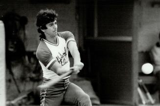 Adriam Zmed didn't have the same luck with the bat and ball as with his hit police TV series -- he missed the ball