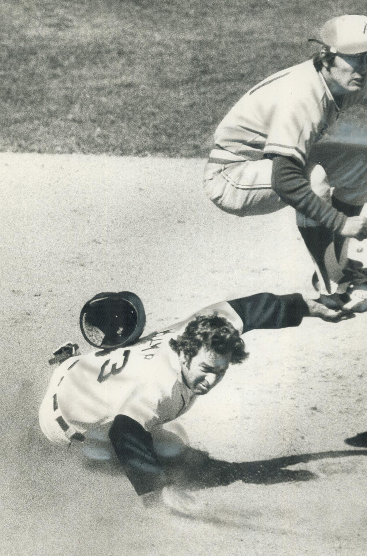 Fighting words, Sparky Anderson, Detroit manager, (left) and Lance