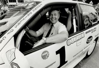 David White racer and instructor at Young Drivers of Canada