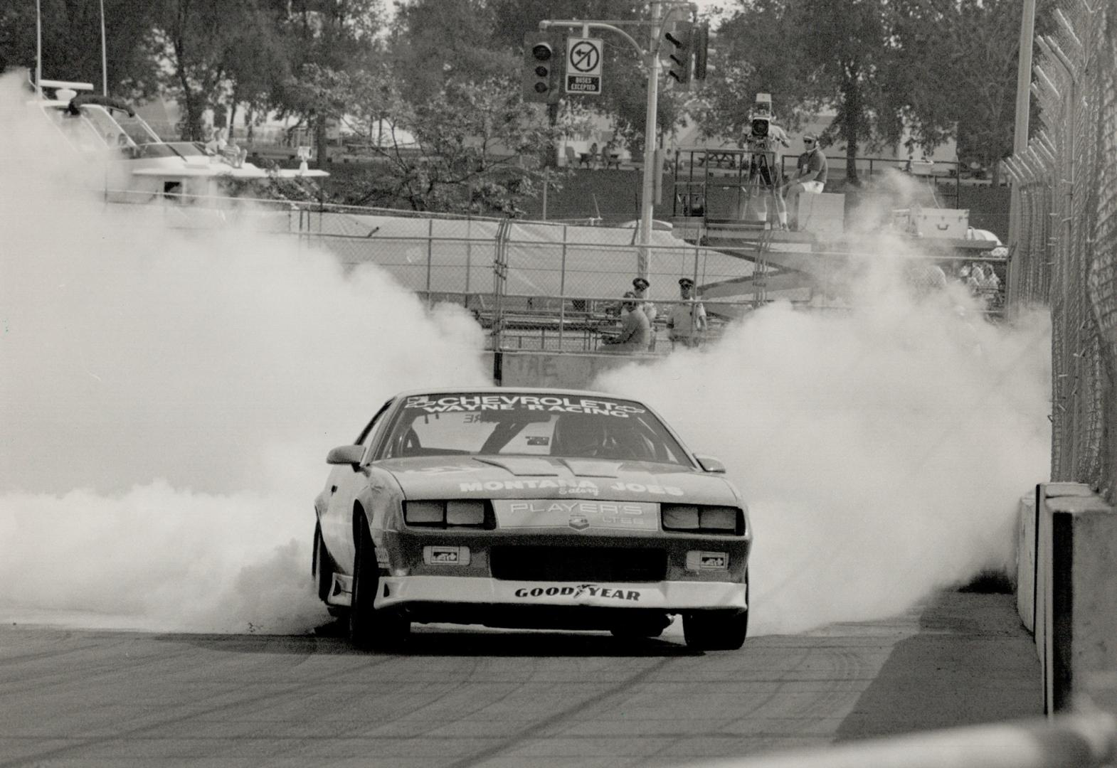 On the skids