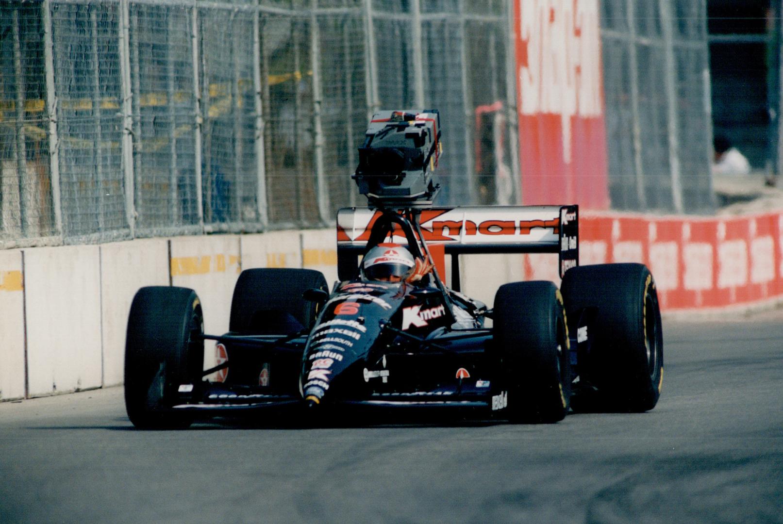 Mario ANdretti with Imax Camera