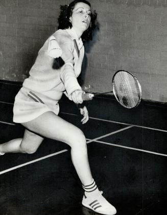 Linda Morden won three junior badminton titles