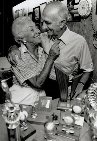 The Ecklers: Shirley and Harry Eckler, who celebrate their anniversary today, are upset that Harry hasn't been inducted into the Canadian Sports Hall of Fame