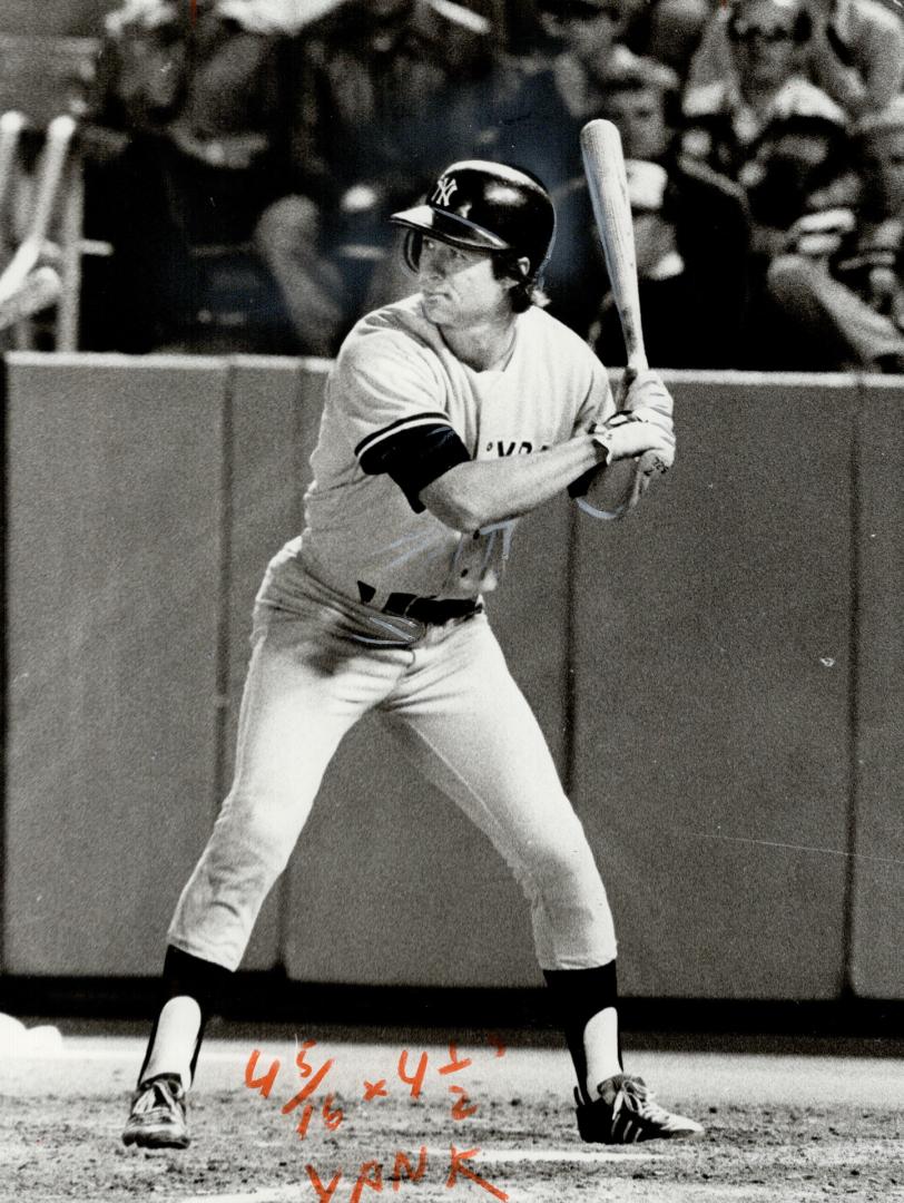 Bobby Murcer looked good: Two hits, two walks