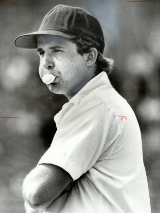 Bubbling umpire Al Contant. His partner took over truck deliveries