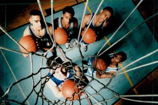 The stars come out. Meet the members of The Star's 1996 all-star basketball team. Clockwise from top left, Dave Thomas, Rodney Baptiste, Dale Sawyers, Jerome Robinson and Aron Molnar