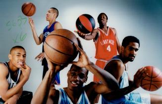 Hoops dream team having a ball