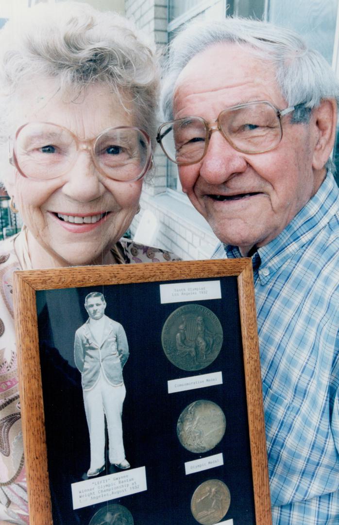 Horace (lefty) Gwynne and Wife Ettie