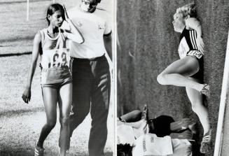 Womens 3000 metres. Some gals did not make, some did and they are sorry they competed in the first ever 3000 metres in Commonwealth games. Heather Tho(...)