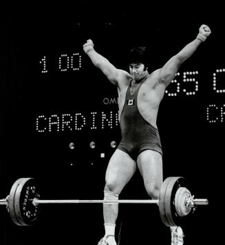 Marc Cardinal wins the super heaveyweight class (IIO and over Kg class)