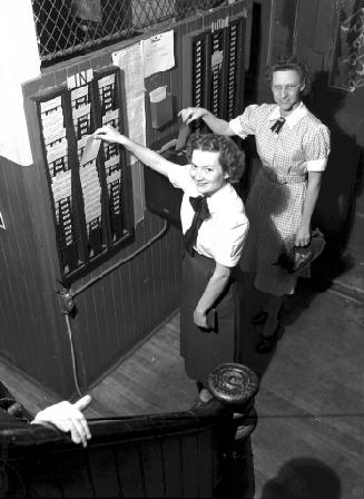 During Penman's knitting mill strike