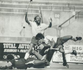 It's in the net