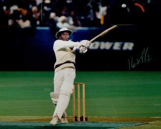 Hooper Power. Carl Hooper was at his brilliant best with bat and ball as he guided West Indies to cricket win over the Rest of the World