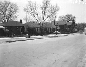 Lawrence Avenue West between Weston Road and Scarlett Road