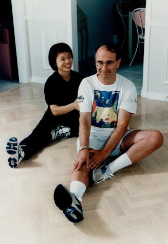 Susan Lee with Alvin Isenberg
