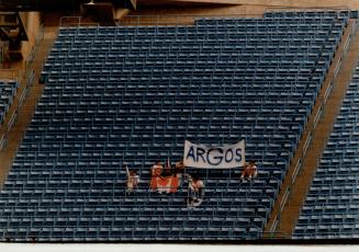 Argos fans staying away in droves