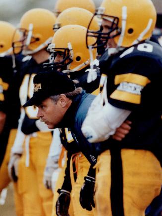 Rare breed: Clarkson Chargers' Doug itchell coaches one of the best fooball teams in Peel Region, one of the leagues that's still thriving