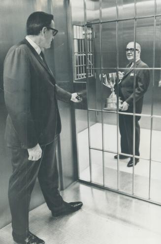 The Grey cup was found today by Metro police in a locker at the Royal York Hotel