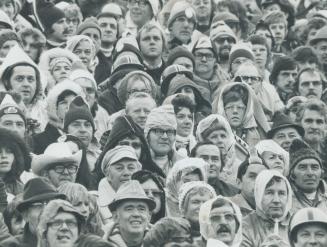 A sea of faces filled CNE Stadium yesterday for the Grey Cup game, in which Ottawa defeated Edmonton 22-18