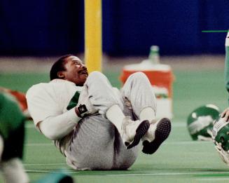 Teammate Eddie Lowe was rocking to the beat