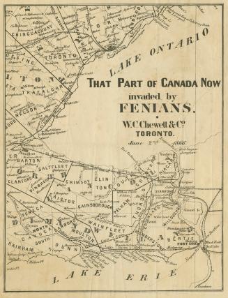 That part of Canada now invaded by Fenians