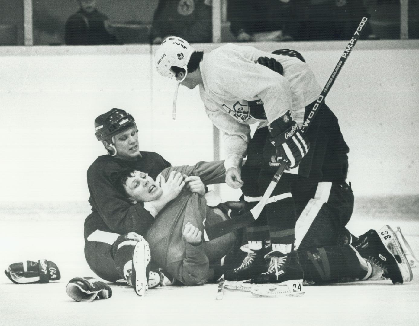 Hockey fight