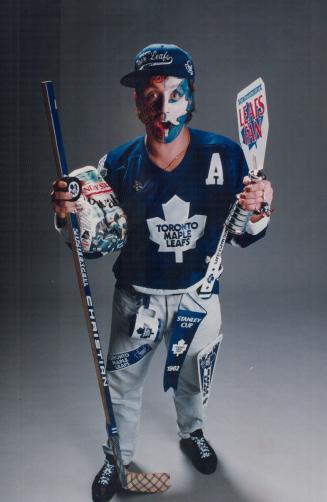 Superfan, This Leafs fan has the right stuff, but there's a price