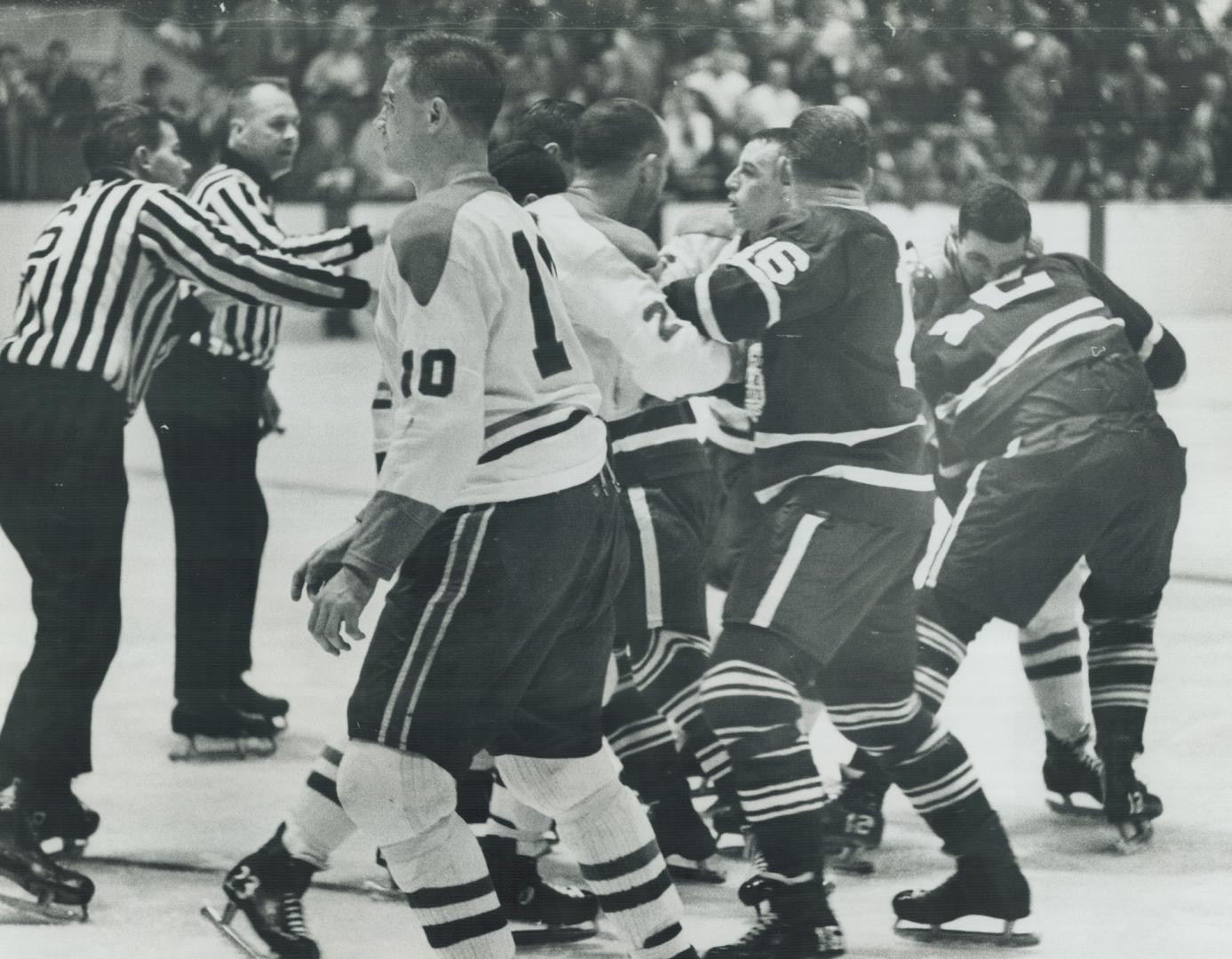 Hockey fight