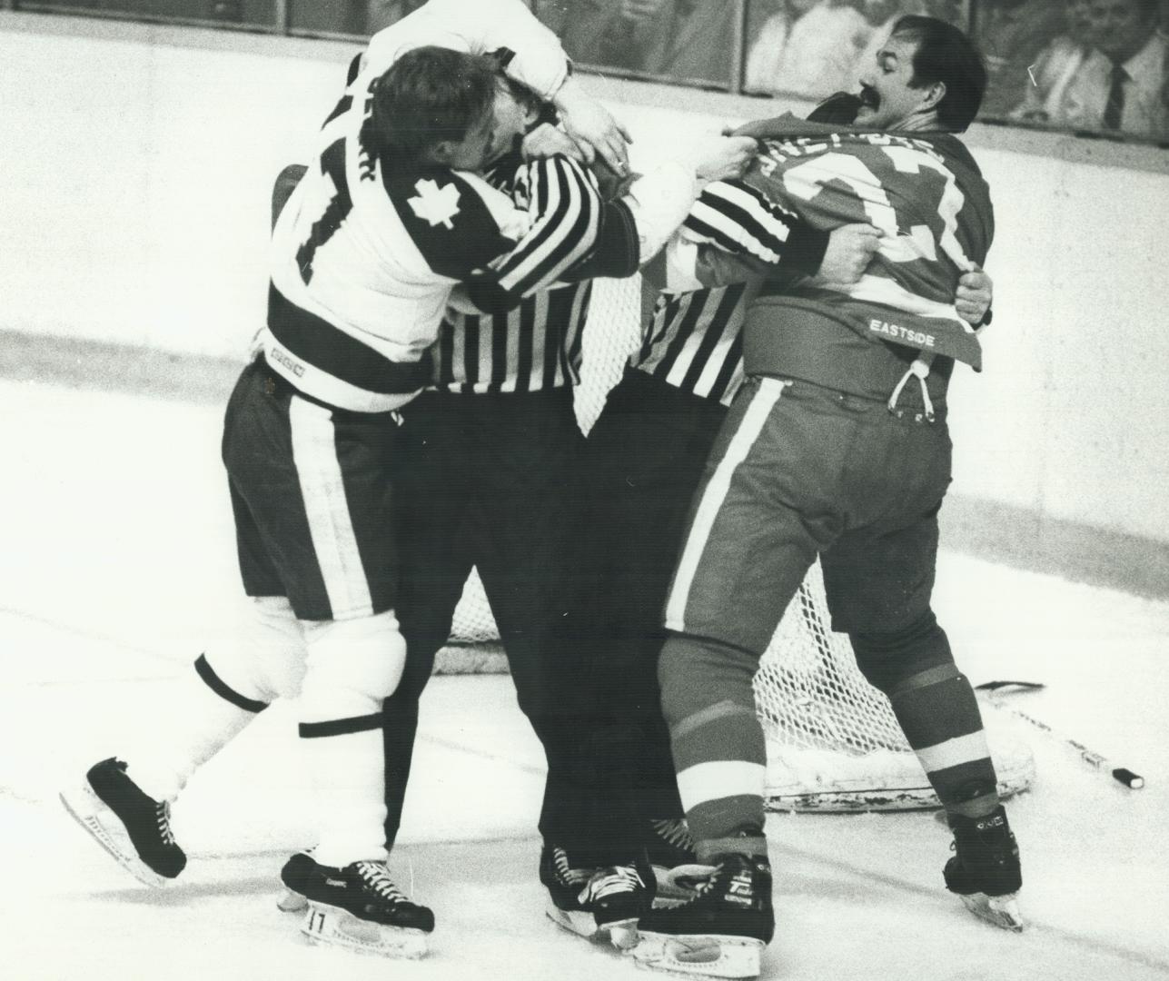 Hockey fight