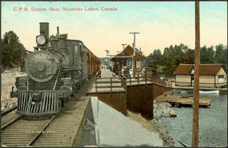 C.P.R. Station, Bala, Muskoka Lakes, Canada