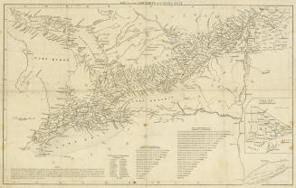 Map of the townships in Canada West