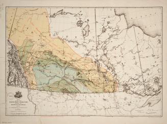 Map of part of the North West Territory including the Province of Manitoba shewing an approximate classification of the lands